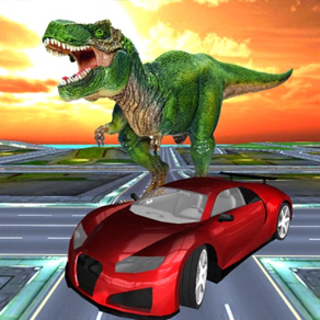 Dinossauro Simulador de carro