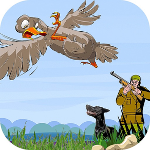 2D de chasse de canard - Hunt sauvagine dans la forêt pour devenir le meilleur chasseur de canard