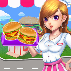 Food Court Hamburger: Burger Cooking Chef  Fever