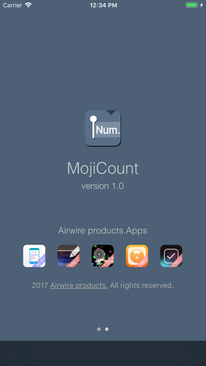 MojiCount : Count Characters