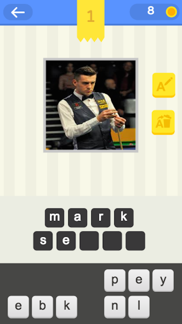 Name it! Snooker poster