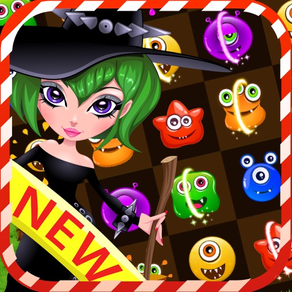 Little witch matching game