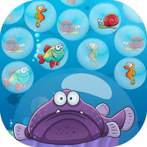 Sea Bubble Splash - Underwater Creatures Popping Game