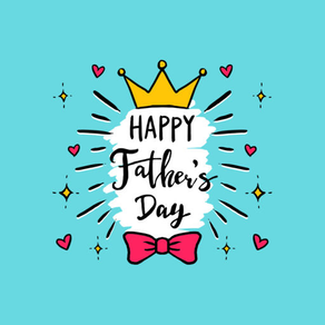 Father's Day Stickers Greeting