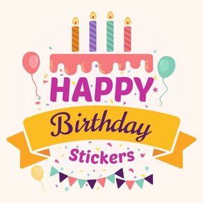 Birthday Wishes - Fun Stickers