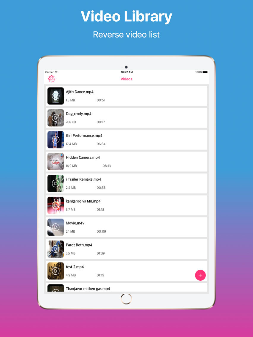 Create Video Reverse poster
