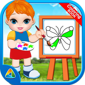 Kids Color Book - Finger Paint