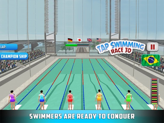 Tap Swimming Race poster