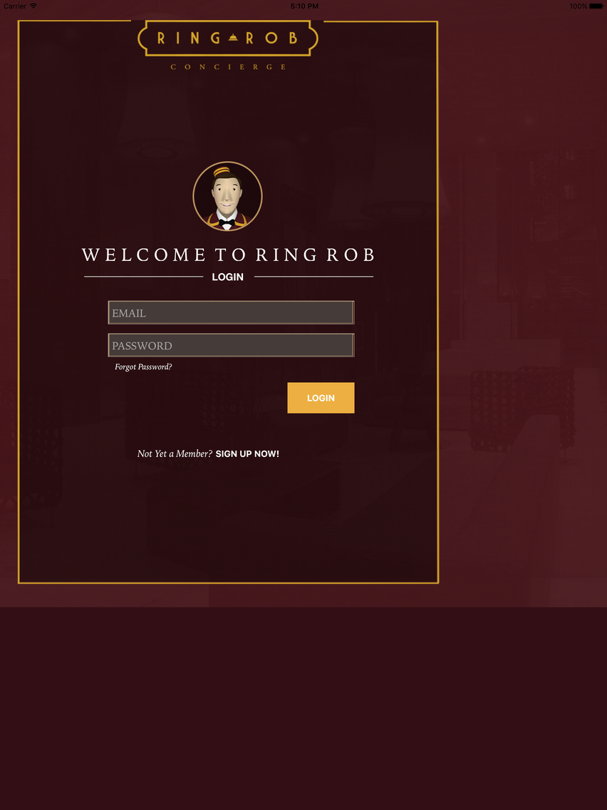 Ring Rob Concierge poster