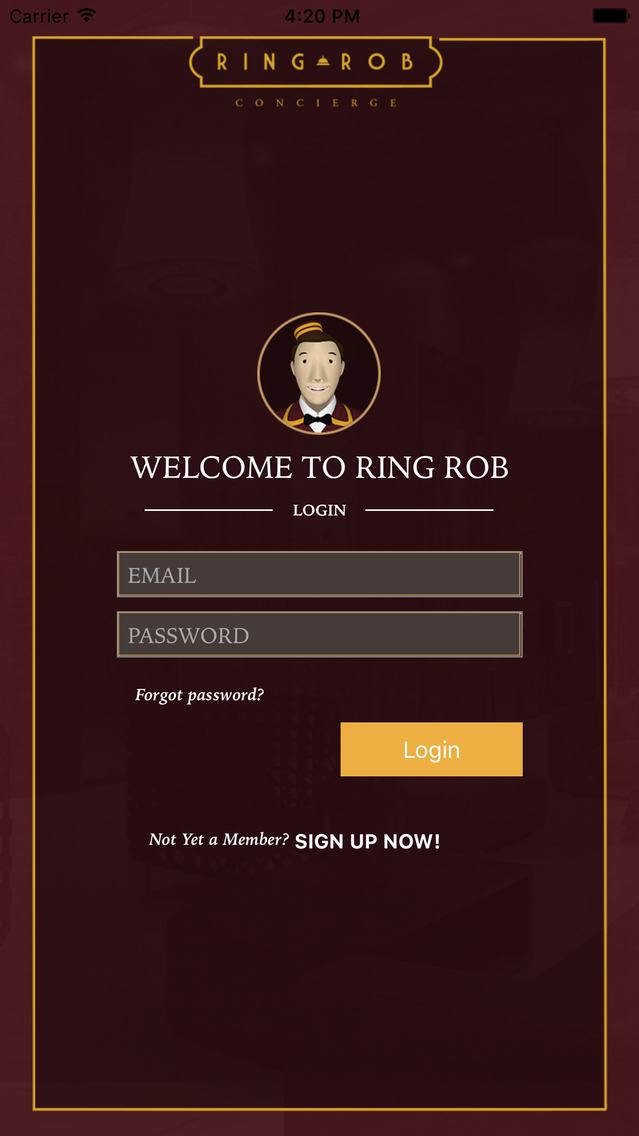 Ring Rob Concierge poster
