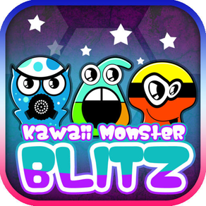 Kawaii Monster Blitz:  Match 3 to Blast