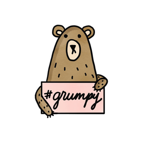 Grumpy Bear Stickers