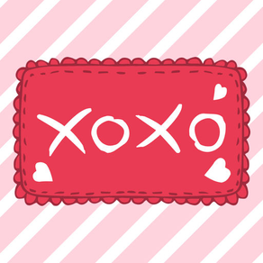 xoxo - I Love You Stickers