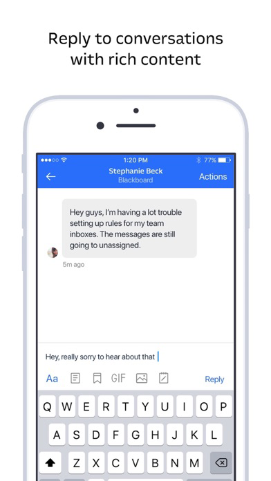 Intercom Conversations 海報