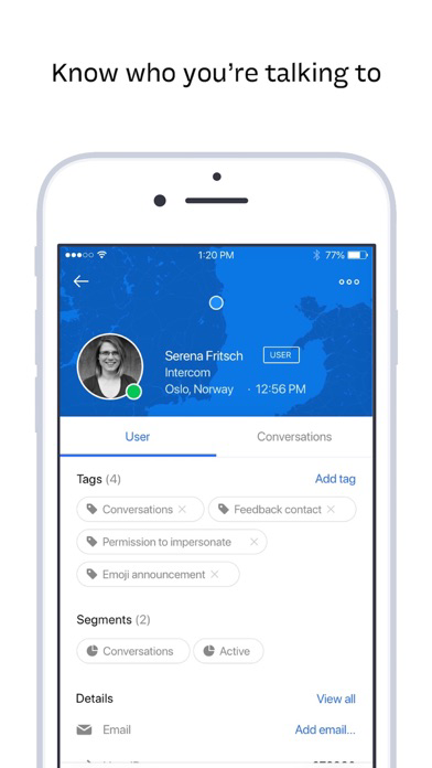 Intercom Conversations 海報