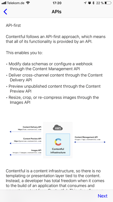 Contentful Reference poster