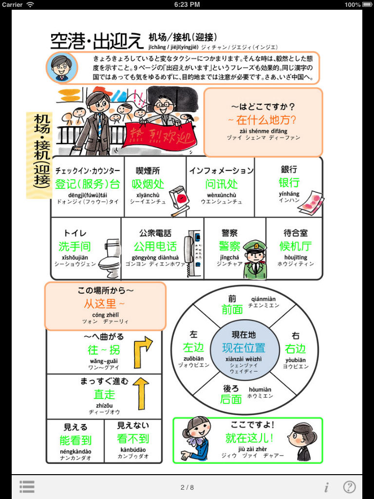 指さし会話ビジネス中国　touch＆talk（LITE版） poster