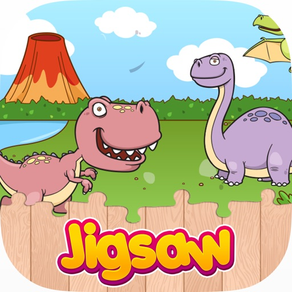 Dinosaur Fossil: Jigsaw Puzzle Preschool Toddler