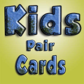 Kids Pair Cards - Animal Edition