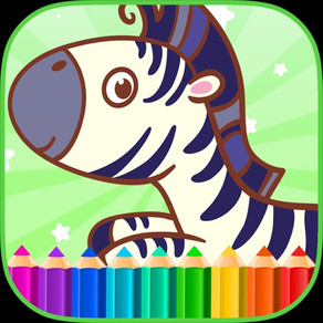 Zebra Games Coloring Books