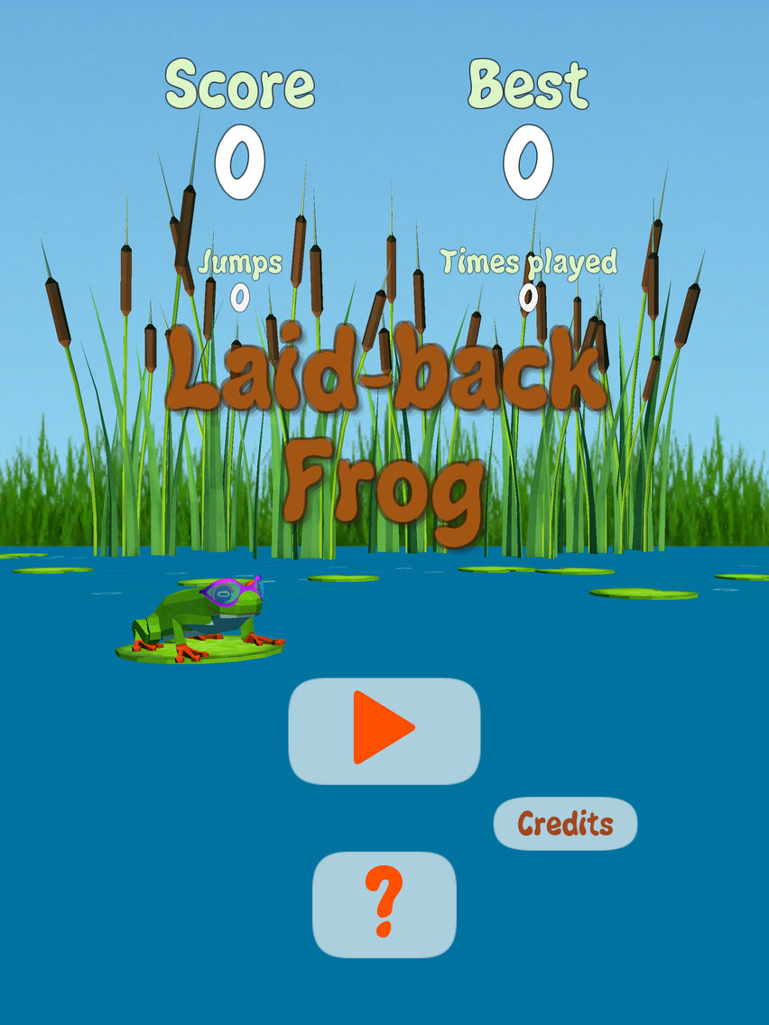 Laid-Back Frog ポスター