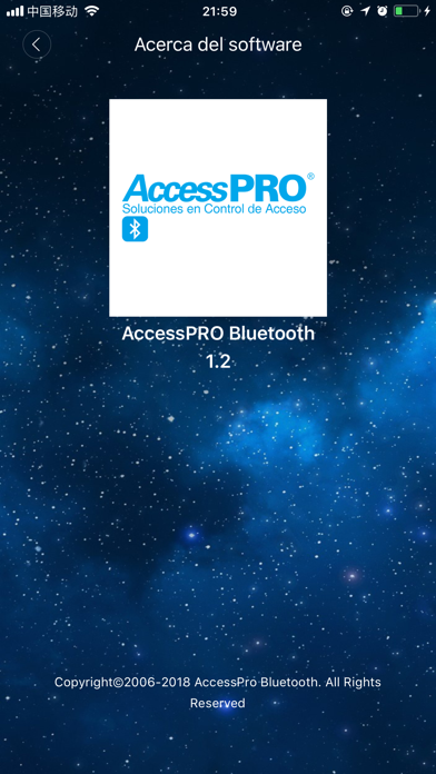 AccessPRO Bluetooth poster