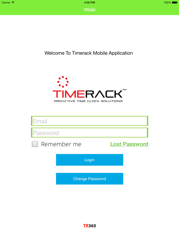 TR365 Manager Dashboard poster