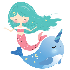 Pretty Mermaid & Narwhal Party