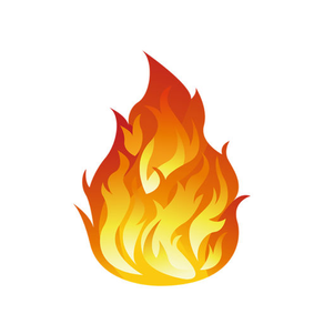 Fire Party Stickers