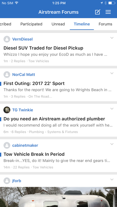 Airstream Forums poster