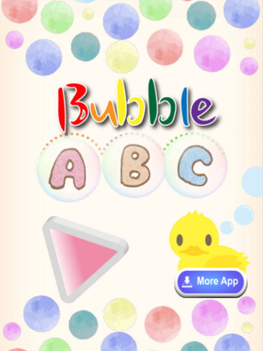 Touch Bubble ABC Affiche