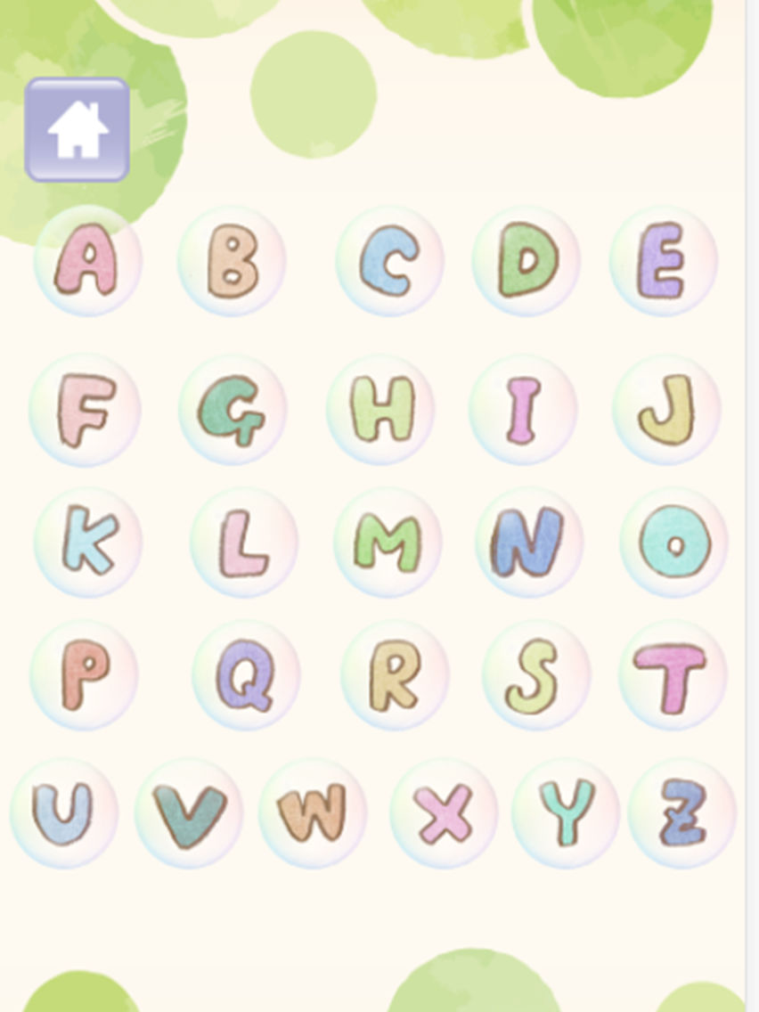Touch Bubble ABC Affiche
