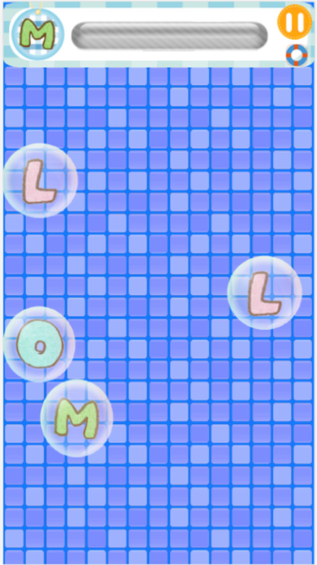 Touch Bubble ABC Affiche