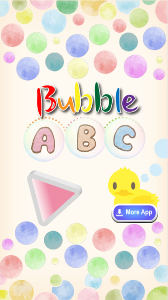 Touch Bubble ABC Affiche