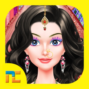 Indian Doll Fashion Salon : Dressup Game