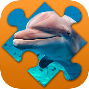Jeux de puzzle de dauphin.Puzzle adulte paysage