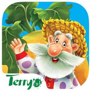 Turnip Giant. A kind fairy tale for kids