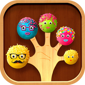 Cake Pop Finger Family Game