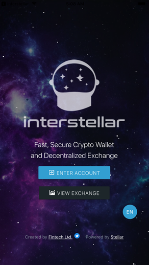 Interstellar - Stellar Wallet