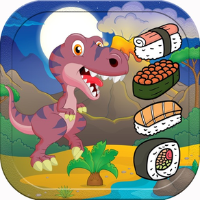 Dinosaur Sushi - Dino Food Math Games