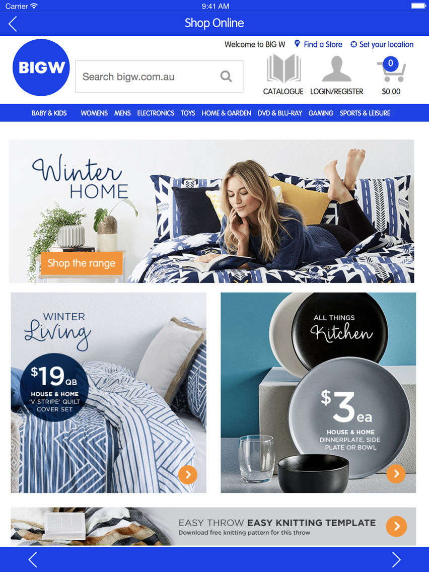 Laden Sie BIG W für iOS (iPhone/iPad) bei AppPure kostenlos herunter.