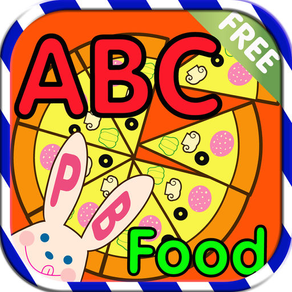ABC Alphabet Food Flashcards Write