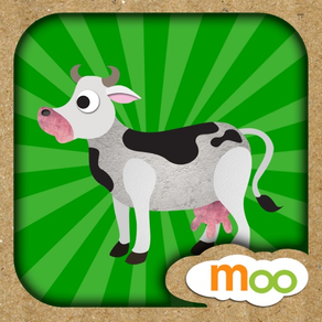 Animales de Granja para Niños - Sonidos de Animales, Dibujos, Puzzles y Actividades con Moo Moo Lab