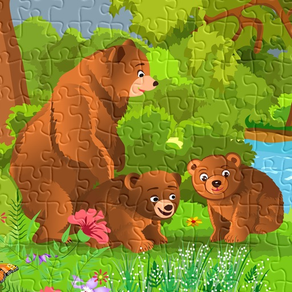 Animal Jigsaw Puzzles Game for Kids HD Free