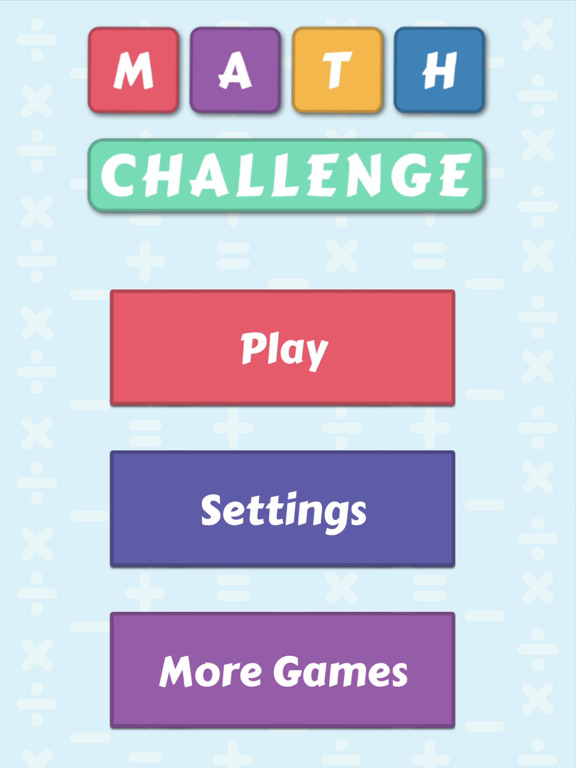 Math Challenge Games poster