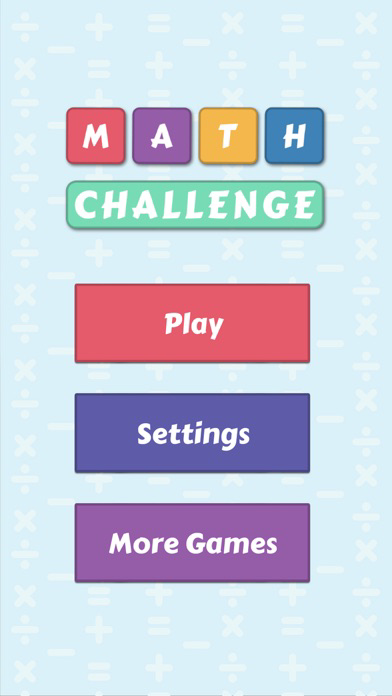 Math Challenge Games poster