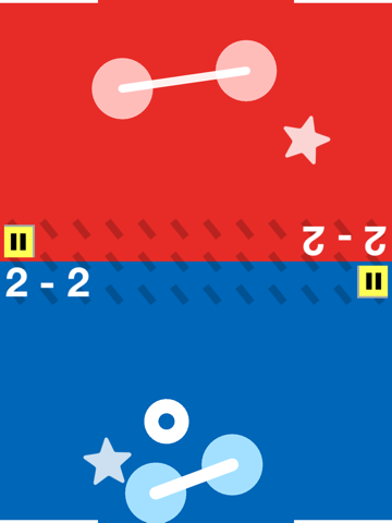 Pinch Pong - Touch multiplayer air hockey for 2 포스터