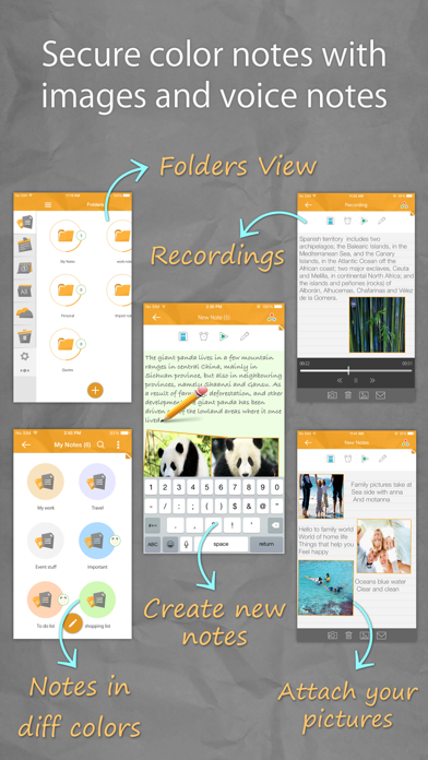 Notes Lock – Password Note poster