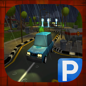 `Cartoon Car Parking Driving Simulator