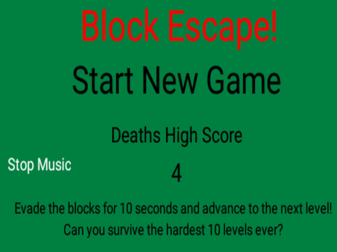 Solid Block Escape poster